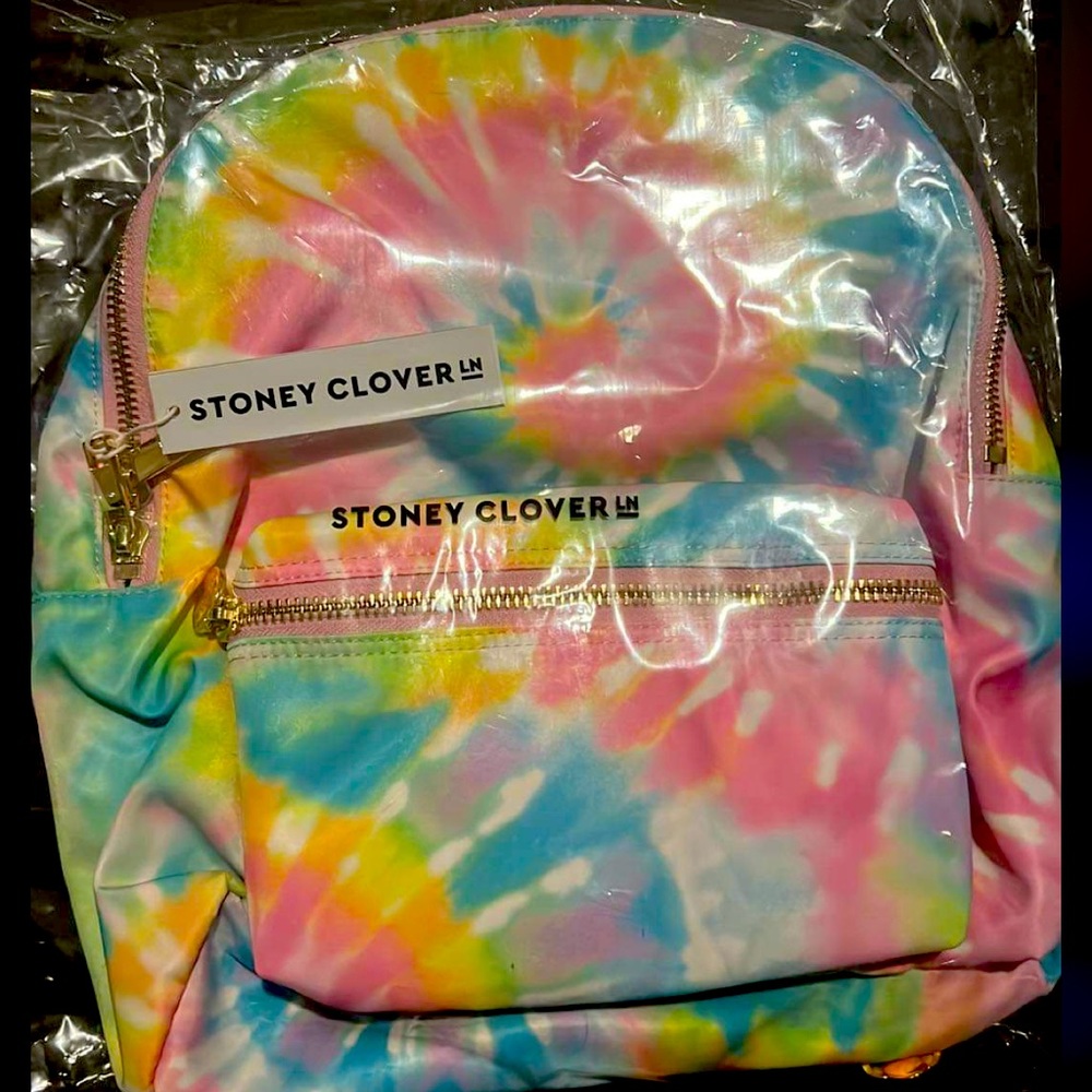 Stoney Clover Lane Classic Tye-dye Backpack brand new